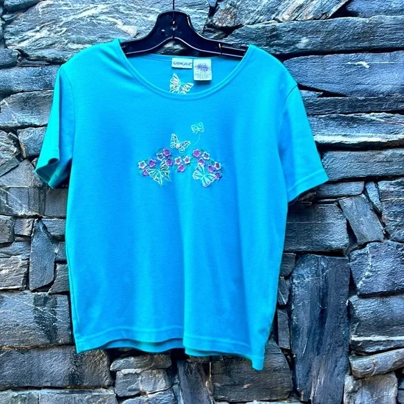 Cabin Creek Embroidered T-shirt - Picture 1 of 4
